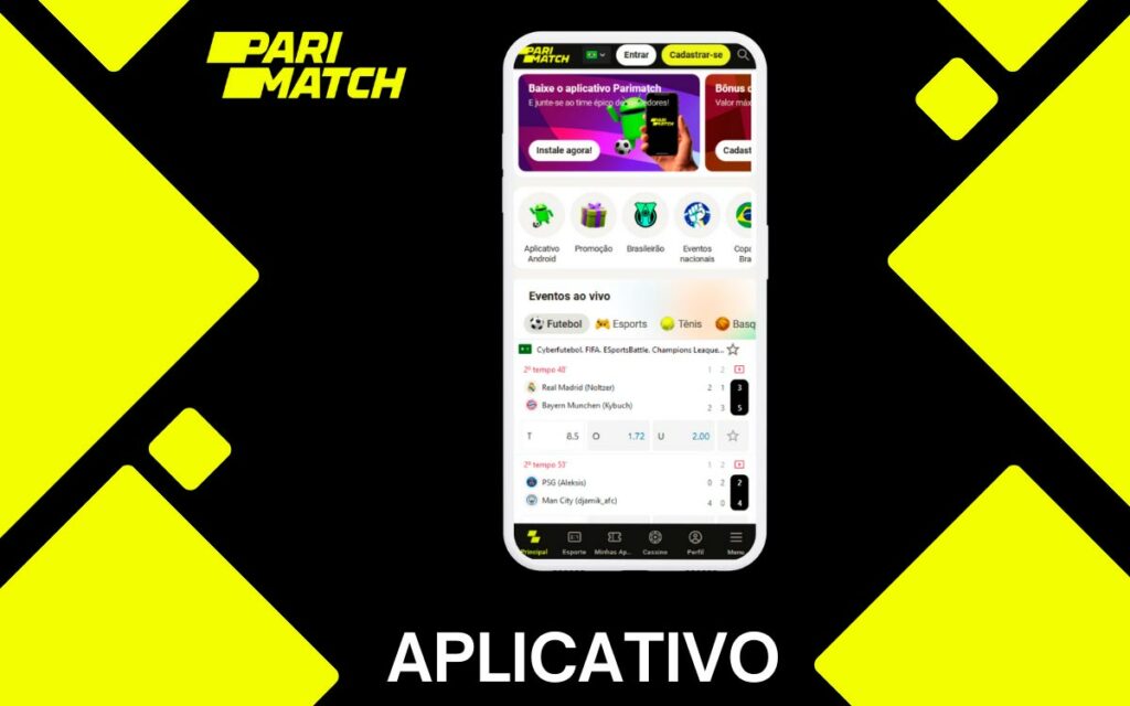 Jogue e Aposte com o Aplicativo Parimatch para Android e iOS