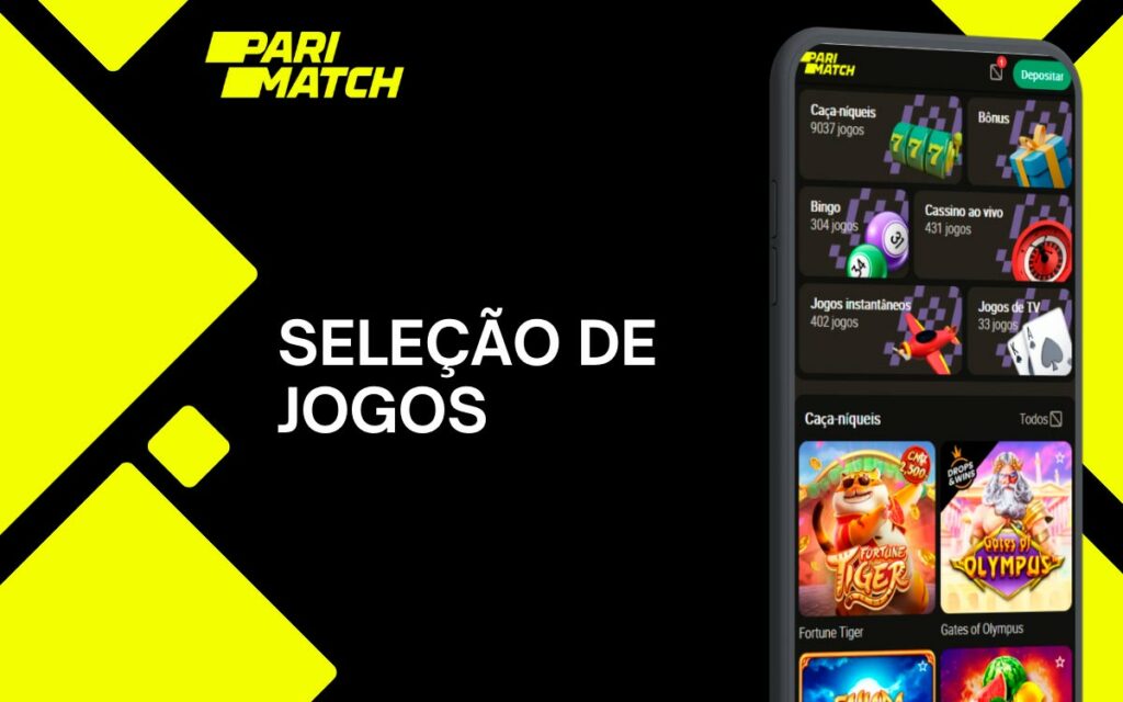 Explore os Milhares de Jogos do Aplicativo Parimatch